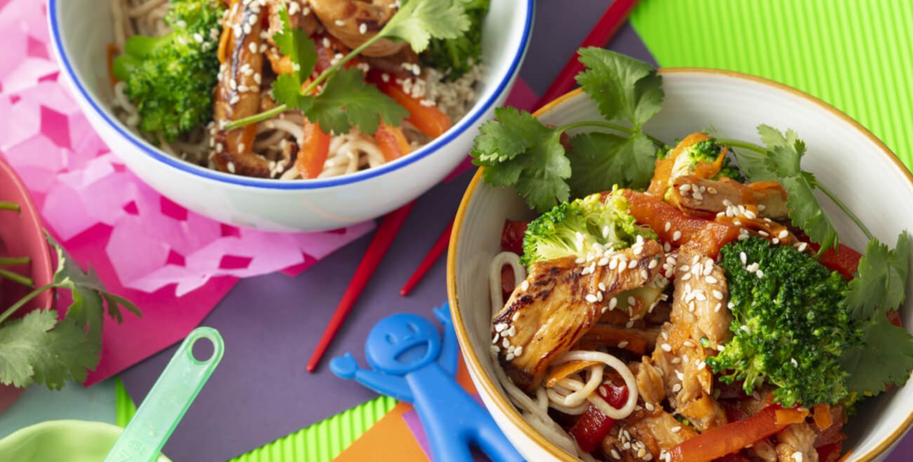 Asian Chicken & Noodle Stir-Fry Recipe | Woolworths