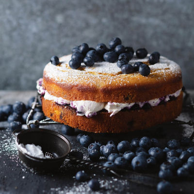 Blueberry & Lemon Cake