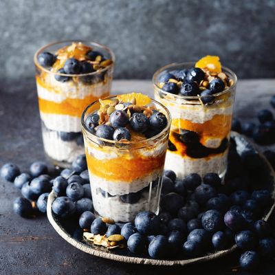 Blueberry & Orange Chia Parfait
