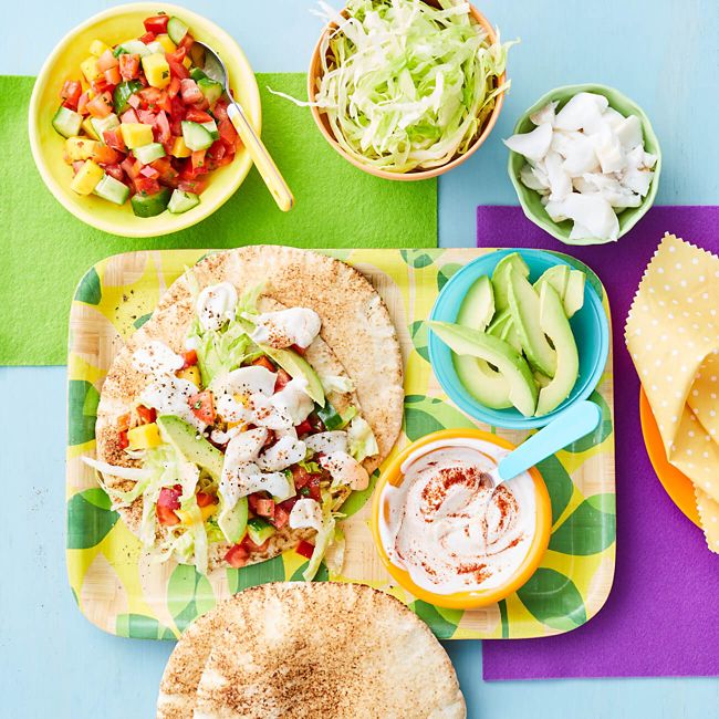 Fish Tacos With Mango Salsa