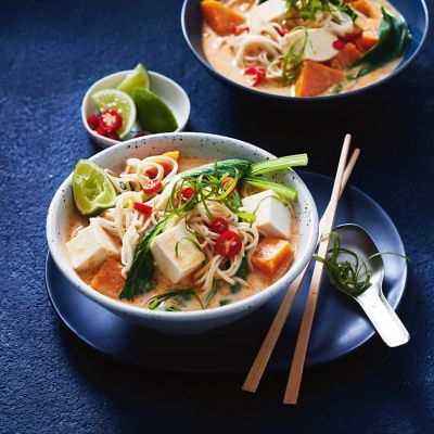 Malaysian Tofu & Pumpkin Laksa