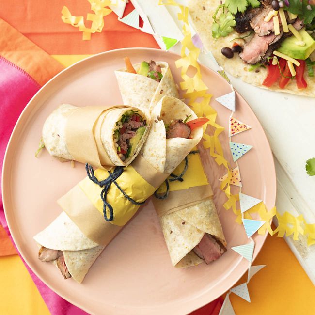 Mexican Beef Burrito