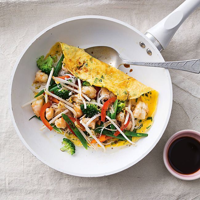 Noodle Omelettes