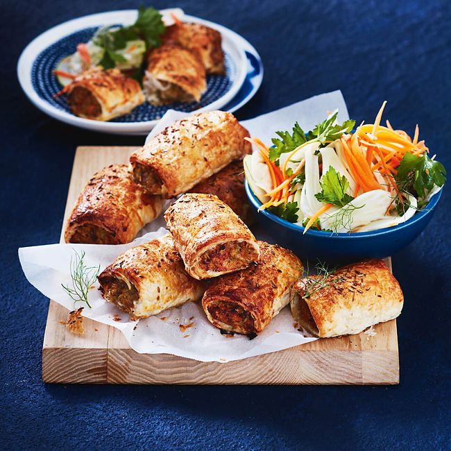 Pork, Fennel & Apple Sausage Rolls