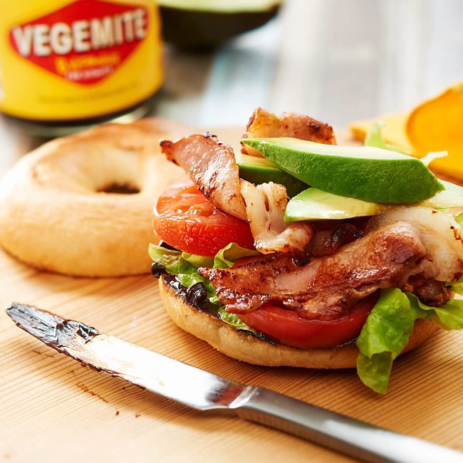 Vegemite Blat Bagel