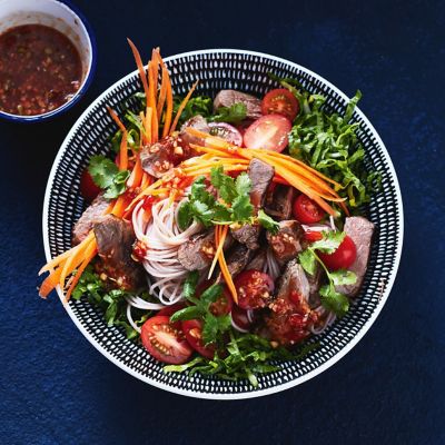 Vietnamese Lemongrass Beef Bowl