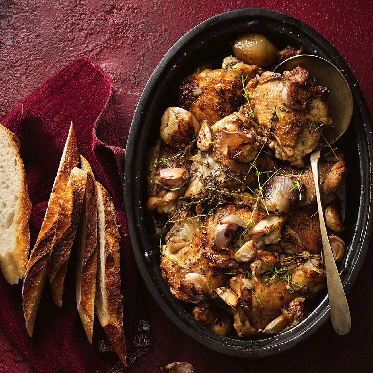 40 Garlic Clove Chicken Recipe Woolworths