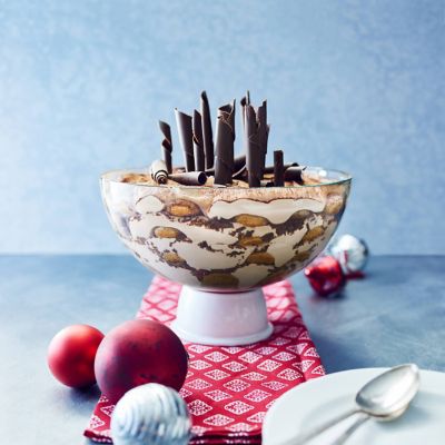 Chocolate Tiramisu Trifle