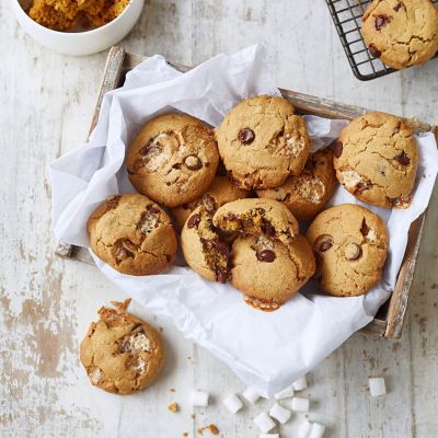 Mud Cake Marshmallow Cookies