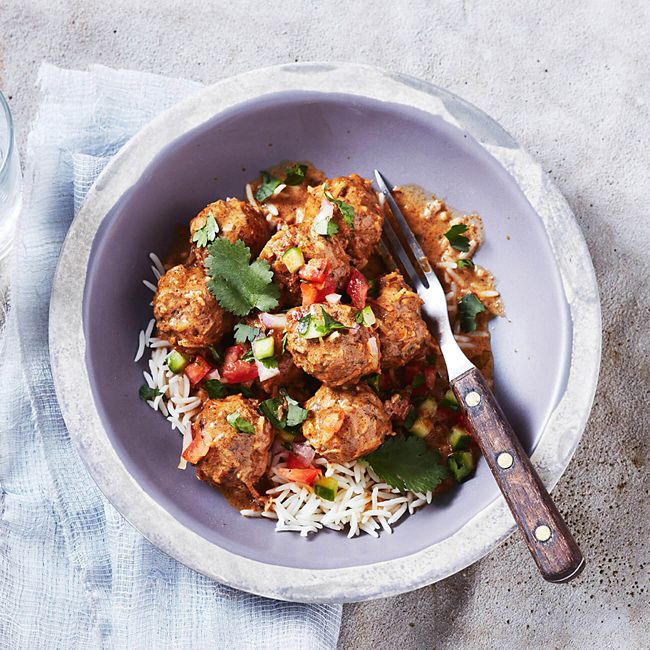 Rendang Meatball Curry