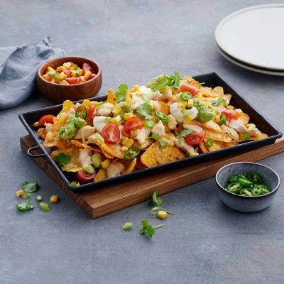 Shredded Chicken Nachos