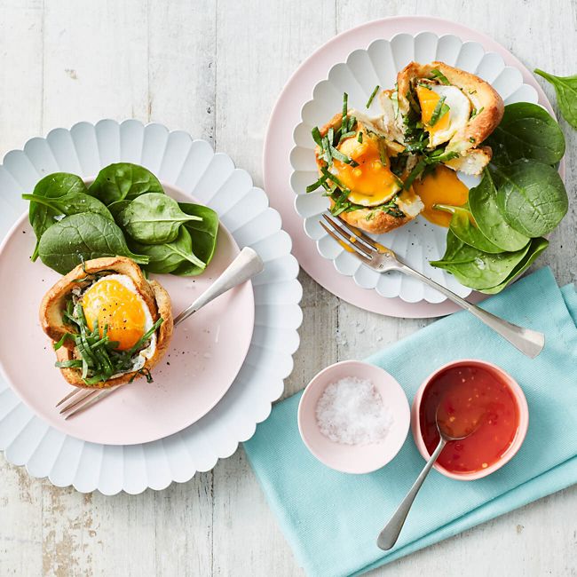 Bread Crust Breakfast Tarts