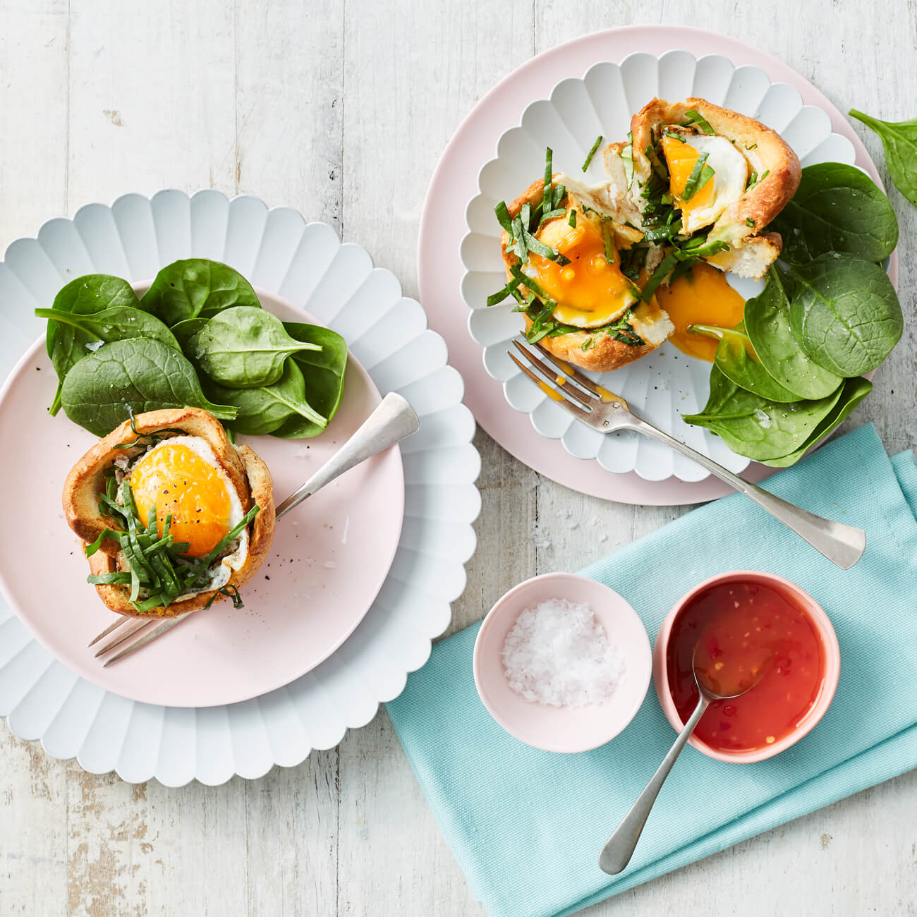 Bread Crust Breakfast Tarts