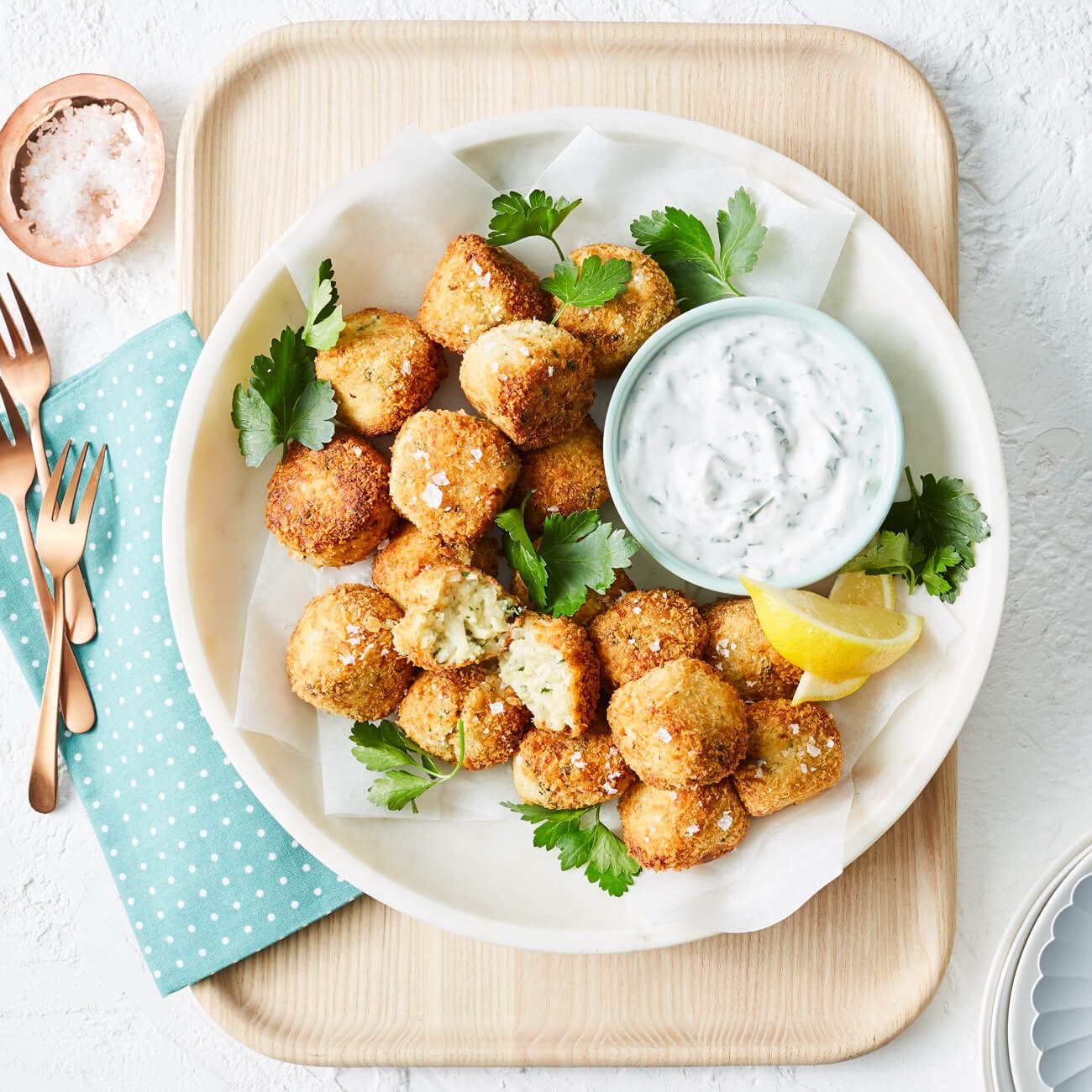 Cauliflower Rice Arancini Balls
