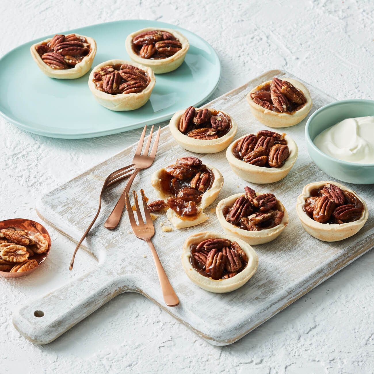 Coconut Pecan Pies