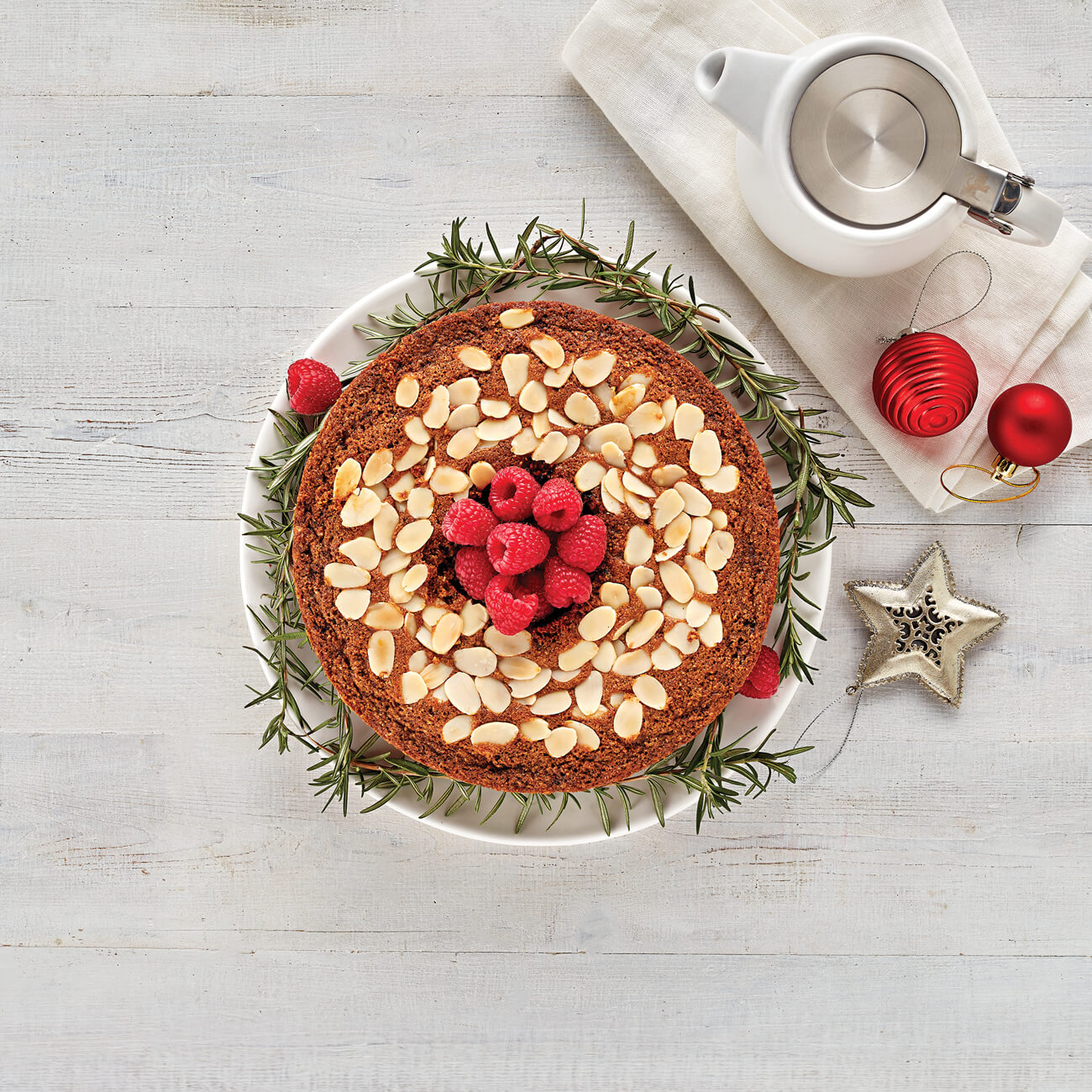 Gingerbread Almond Wreath