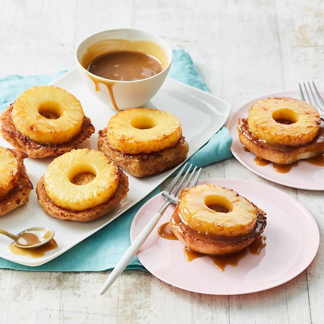 Pineapple French Toast Rolls