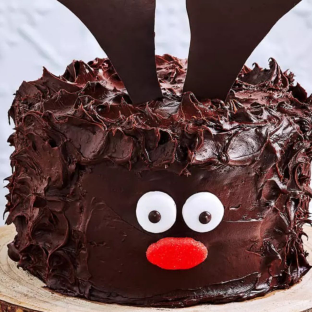 Reindeer layered mud cake