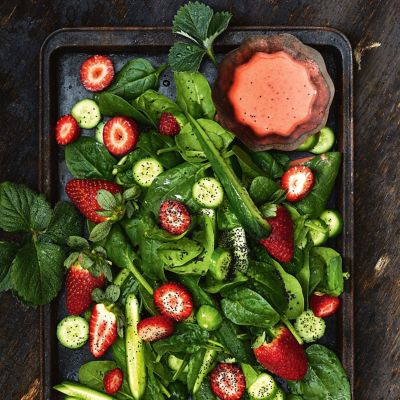 Roasted Strawberry Dressing