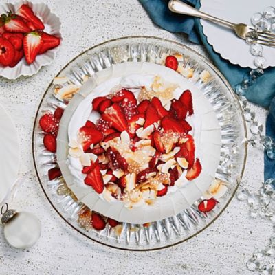 Coconut And Strawberry Pavlova