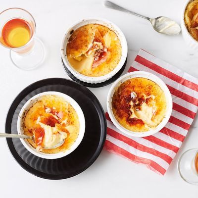 Eggnog Creme Brulees