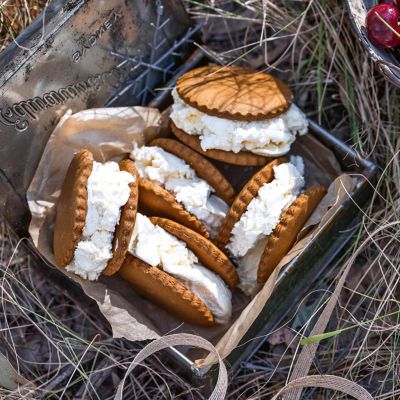Gingerbread Ice-Cream Sandwiches