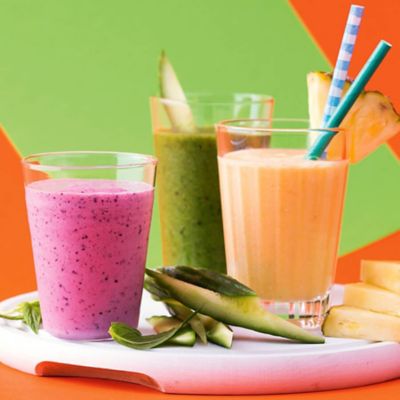 Kiwi, Spinach And Cucumber Smoothie