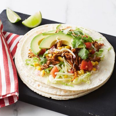 Mexican Pork Tortillas With Corn Salsa
