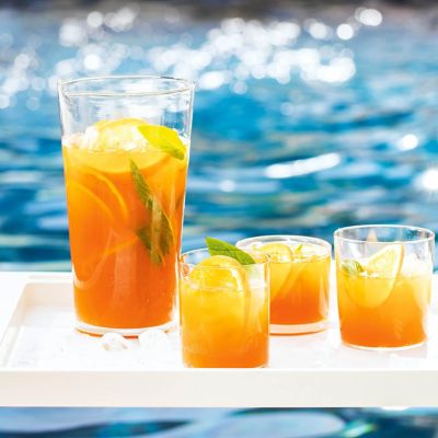 Orange & Pomegranate Molasses Spritzer