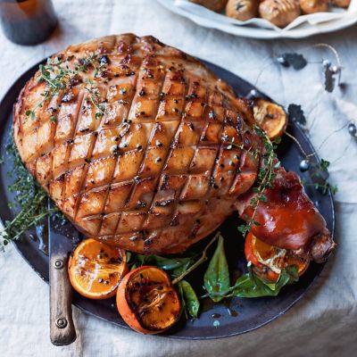 Passionfruit Glazed Ham