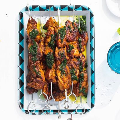 Portuguese-Style Chicken Skewers