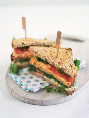 Vegetarian Club Sandwich
