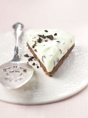 Mint Choc Chip Cheesecake