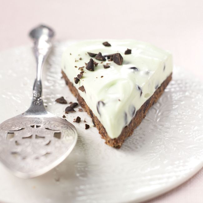 Mint Choc Chip Cheesecake
