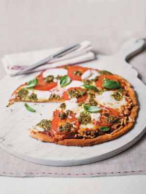 Margherita Scone-based Pizza