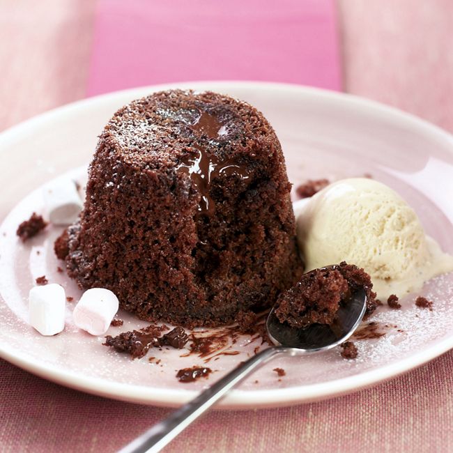Chocolate Brownie Puddings