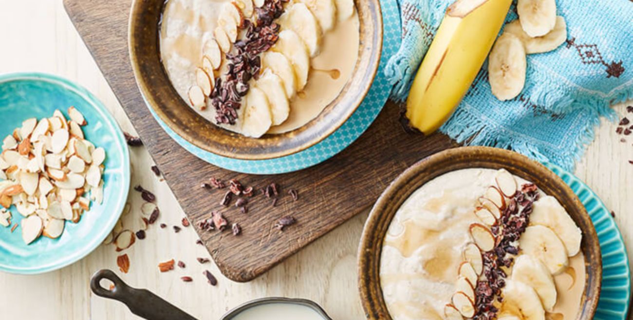 Banana & Peanut Butter Smoothie Bowls Recipe Woolworths