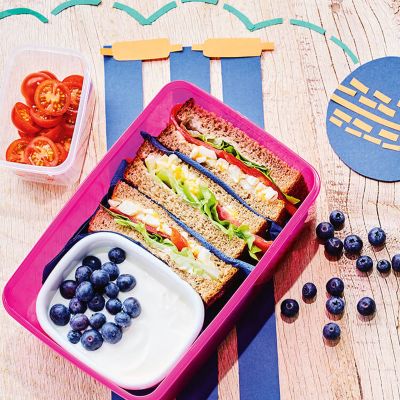 Cricket Wicket Egg & Lettuce Sandwich