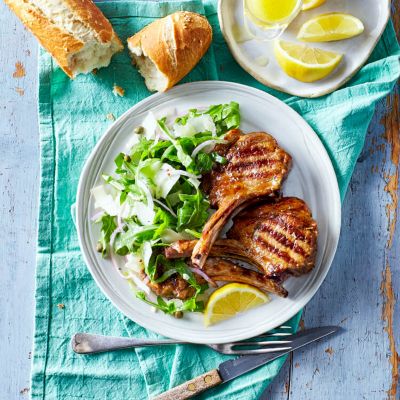 Lamb, Rocket & Honey Dijon Dressing Salad