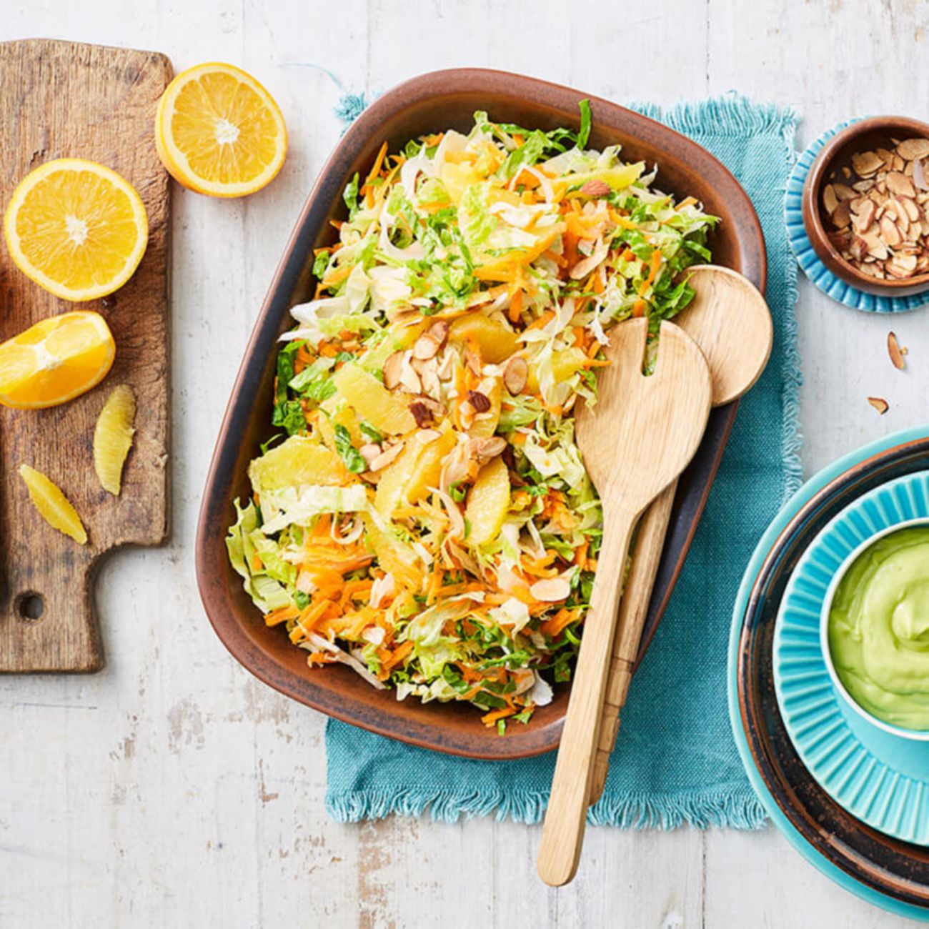 Lettuce Slaw With Avocado Vinaigrette Recipe | Woolworths