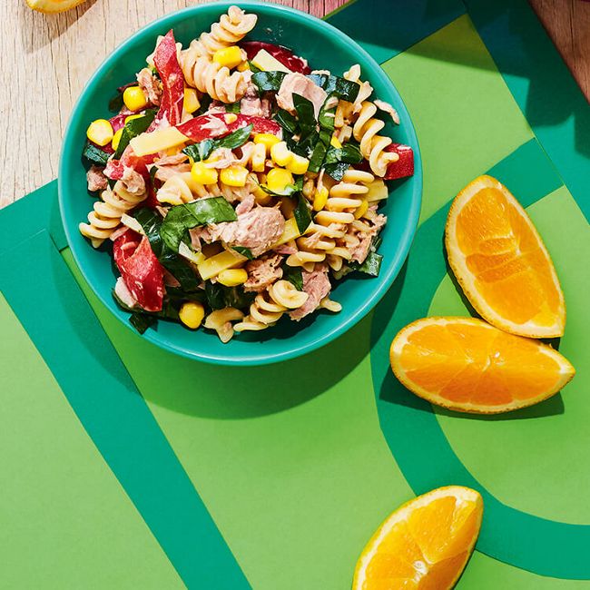 Tuna & Cheese Pasta Bowl
