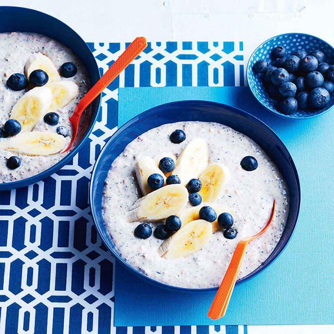 Berry Breakfast Puddings