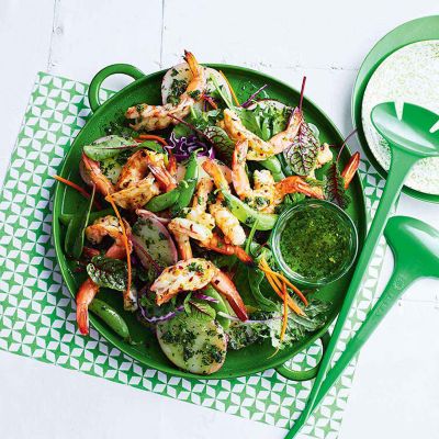 Spicy Chilli Prawn Salad