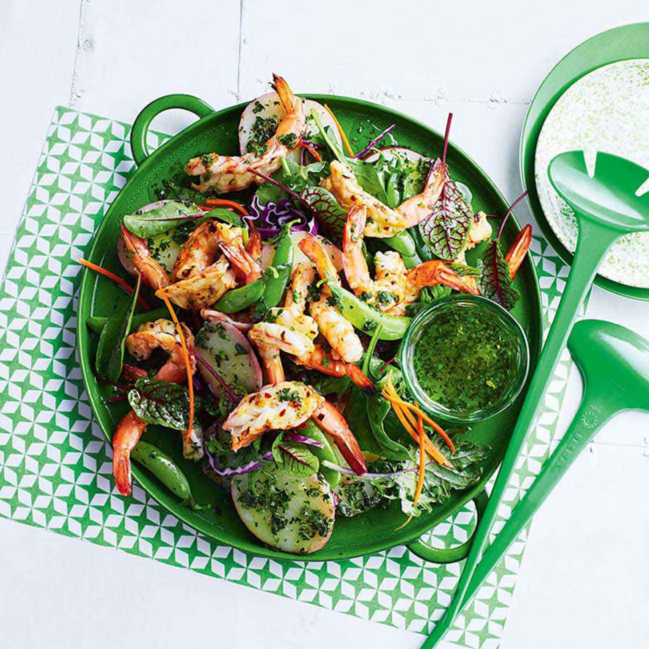 Spicy Chilli Prawn Salad
