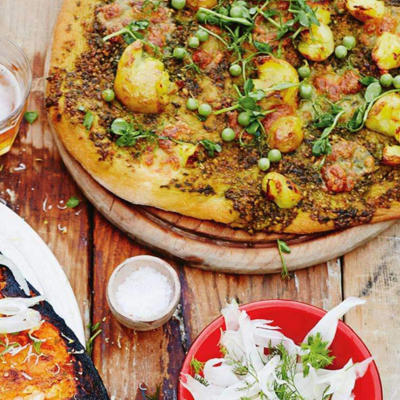 Jamie's Pesto Genovese Pizza Recipe Woolworths