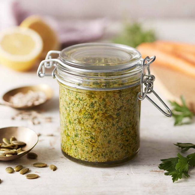 Seed & Carrot Pesto