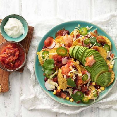 Summer-Style Nachos