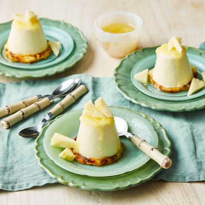 Chargrilled Pineapple Panna Cotta