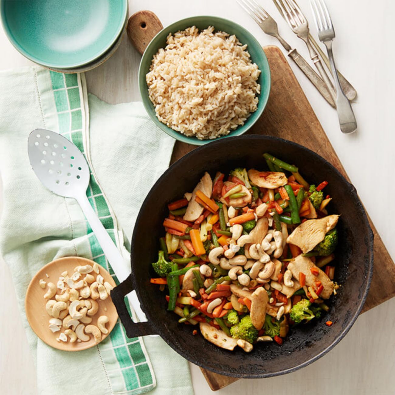 Chicken & Cashew Stir-Fry