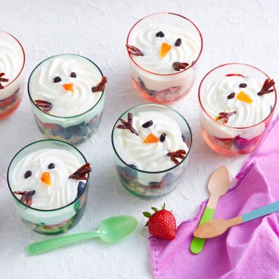 Melting Olaf Muesli Cups